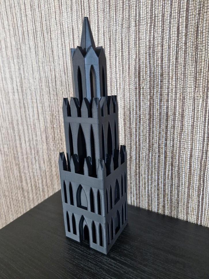 Super mooie Domtoren van Utrecht, Antiek en Kunst, Kunst | Beelden en Houtsnijwerken, Ophalen of Verzenden