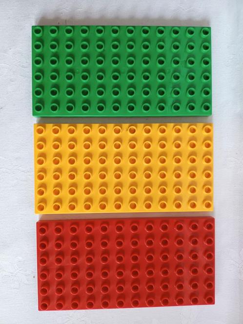 Duplo set 2198 bouwplaten 6 x 12 nops, Kinderen en Baby's, Speelgoed | Duplo en Lego, Zo goed als nieuw, Duplo, Ophalen of Verzenden