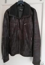 Te koop een korte leren herenjas maat 56, Kleding | Heren, Maat 56/58 (XL), Ophalen of Verzenden, Gedragen, Heine
