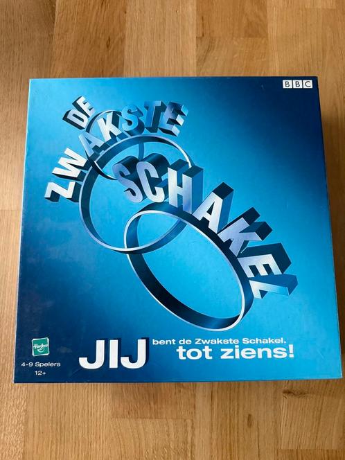 De Zwakste Schakel – Bordspel (Hasbro/BBC), Hobby en Vrije tijd, Gezelschapsspellen | Overige, Zo goed als nieuw, Ophalen of Verzenden