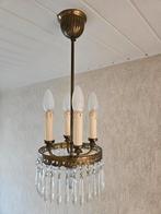 Hanglampje met parelpegeltjes, Huis en Inrichting, Lampen | Wandlampen, Ophalen, Gebruikt, Glas