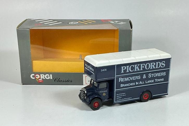 Corgi Toys Bedford O-Series Pantechnicon 1:50 Pickfords MINT, Hobby en Vrije tijd, Modelauto's | 1:50, Zo goed als nieuw, Bus of Vrachtwagen