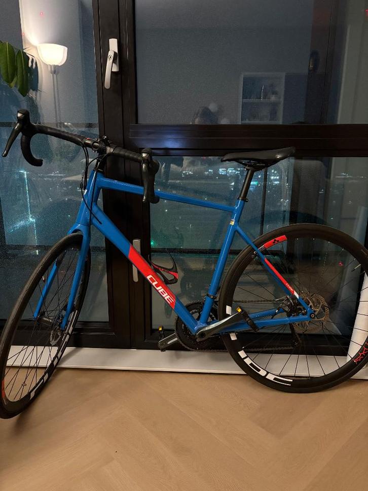 Cube attain race 58cm, Fietsen en Brommers, Fietsen | Racefietsen, Zo goed als nieuw, Overige merken, Meer dan 20 versnellingen