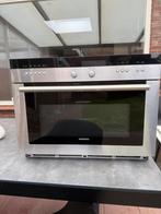 Siemens combimagnetron/oven inbouw QuantumSpeed, Gebruikt, Oven met grill, Inbouw, Draaiplateau