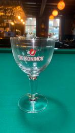 10 stuks De Koninck bierglazen 0,25 cl, Ophalen, Zo goed als nieuw