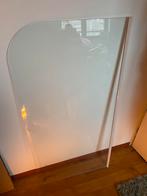 Glazen douchescherm badwand 1.40 m x 71,5 cm, Ophalen, Overige typen, 50 tot 100 cm, Zo goed als nieuw