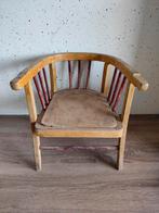 Antiek kinder fauteuiltje jr'50 met po eronder, Antiek en Kunst, Ophalen of Verzenden