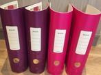 Luxe Leitz WOW ordners 1106-00-62 1106-00-23 roze en paars, Diversen, Nieuw, Ophalen of Verzenden