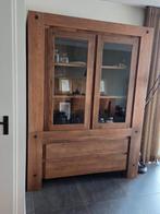 Eiken wandmeubel ZGAN !!, Huis en Inrichting, Kasten | Vitrinekasten, Ophalen, Zo goed als nieuw, 25 tot 50 cm, Minder dan 100 cm