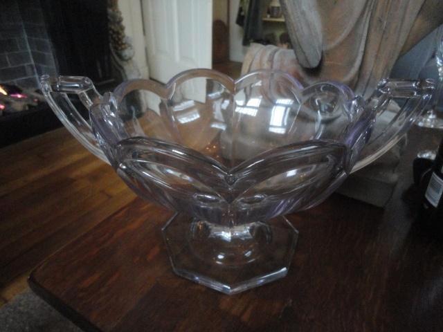 antieke CHIPPENDALE SCHAAL met 2 OREN / fruitschaal, Antiek en Kunst, Antiek | Schalen, Ophalen of Verzenden