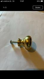 Messing kastknop - gebruikt 10 st, Ophalen, Gebruikt, Overige materialen