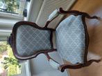 oude barok stoel stoffen bekleding, Antiek en Kunst, Ophalen