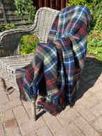 Mooi geblokt vintage wollen plaid/ picknickkleed, Ophalen of Verzenden, Zo goed als nieuw