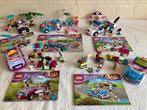 5x Lego Friends set. Thema: alle vriendinnen met auto’s, Kinderen en Baby's, Speelgoed | Duplo en Lego, Complete set, Ophalen of Verzenden