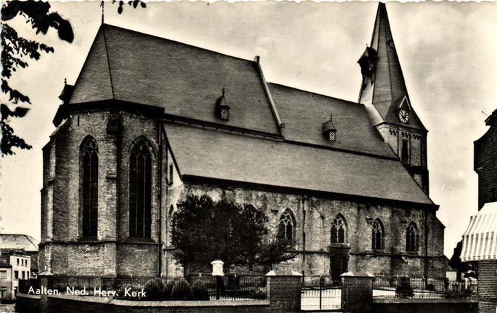 Aalten, Ned. Herv. Kerk - gelopen, Verzamelen, Ansichtkaarten | Nederland, Gelopen, Friesland, Voor 1920, Ophalen of Verzenden