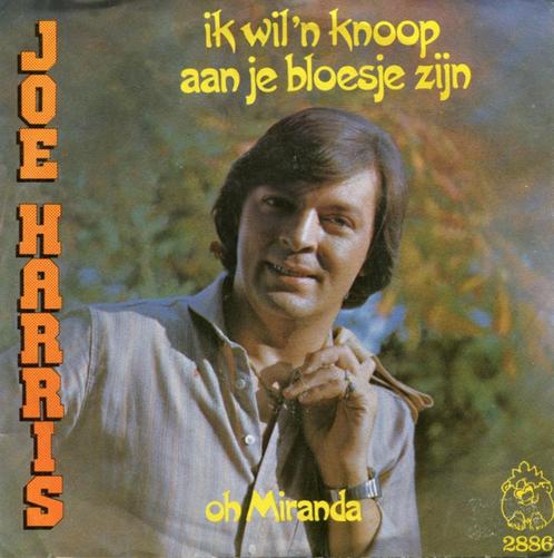 JOE HARRIS – Ik Wil 'n Knoop Aan Je Bloesje Zijn (79 Belpop, Cd's en Dvd's, Vinyl | Nederlandstalig, Zo goed als nieuw, Levenslied of Smartlap
