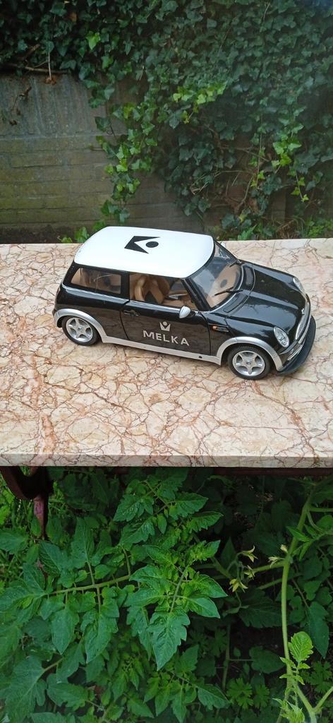 Mini Cooper Modelauto - Melka uitvoering, Hobby en Vrije tijd, Modelauto's | 1:18, Gebruikt, Auto, MiniChamps, Ophalen of Verzenden