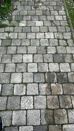 Koppelstones beige/donkerblauw, Tuin en Terras, Tegels en Klinkers, Ophalen, Zo goed als nieuw, Beton, Klinkers