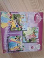 Disney prinsessen puzzel, 10 tot 50 stukjes, Gebruikt, Ophalen of Verzenden