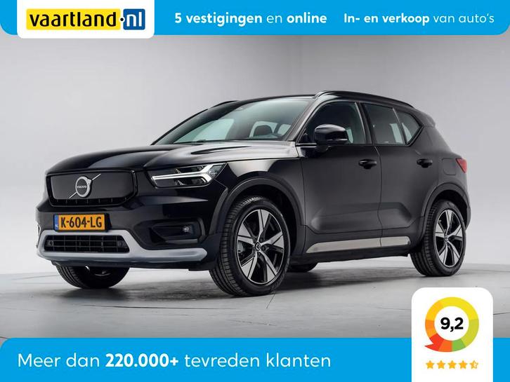 Volvo XC40 Recharge P8 AWD R-Design 3 fase [ Leder/Alcantara, Auto's, Volvo, Bedrijf, Te koop, XC40, ABS, Achteruitrijcamera, Adaptive Cruise Control