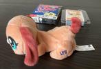 Littlest Pet Shop beweegbare knuffel en kwartetspel, Ophalen of Verzenden, Zo goed als nieuw