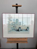 Kunstwerk Mercedes-Benz door Twan van de Vorstenbosch, Antiek en Kunst, Kunst | Litho's en Zeefdrukken, Ophalen