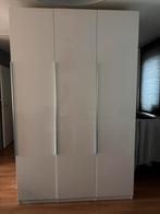 Opbergkasten / kledingkasten hoog wit glans, Huis en Inrichting, Kasten | Kledingkasten, Ophalen, Zo goed als nieuw, 25 tot 50 cm