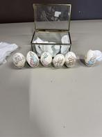 6 antieke handbeschilderde eieren Beatrix Potter Peter Rabbi, Antiek en Kunst, Ophalen of Verzenden