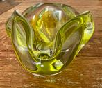 Jaren 60 Josef Hospodka Chribska Glassworks schaal/asbak, Antiek en Kunst, Ophalen of Verzenden