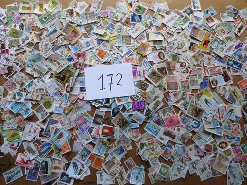 (172) Partij Postzegels Afgeweekt Wereld, Postzegels en Munten, Postzegels | Volle albums en Verzamelingen, Buitenland, Ophalen