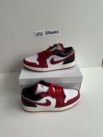 Jordan 1 low white gym- red black sail, Kleding | Heren, Schoenen, Nieuw, Ophalen of Verzenden, Wit, Sneakers of Gympen