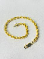 Gouden armband - rope armband - 14 karaat, Ophalen of Verzenden, Zo goed als nieuw, Goud