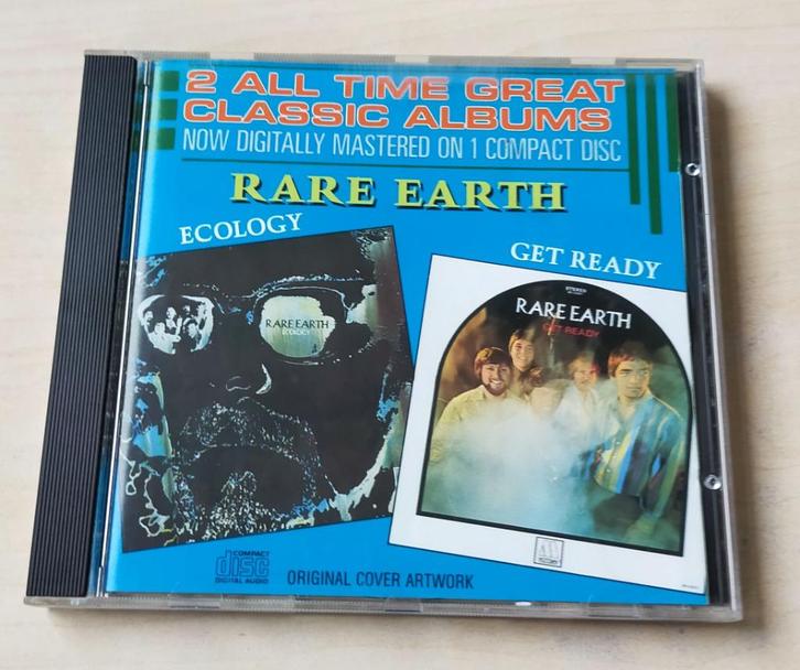 Rare Earth - Get Ready/Ecology CD 1986 Japan/EU Motown, Cd's en Dvd's, Cd's | Rock, Zo goed als nieuw, Poprock, Ophalen of Verzenden