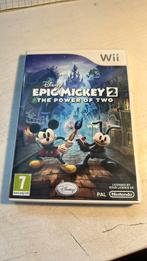 Epic Mickey 2 The Power of Two, Wii, Spelcomputers en Games, Overige genres, 2 spelers, Ophalen of Verzenden, Zo goed als nieuw