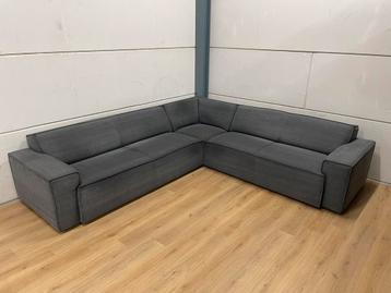 Mooie luxe modulaire grijze hoekbank - GEREINIGD!!! beschikbaar voor biedingen