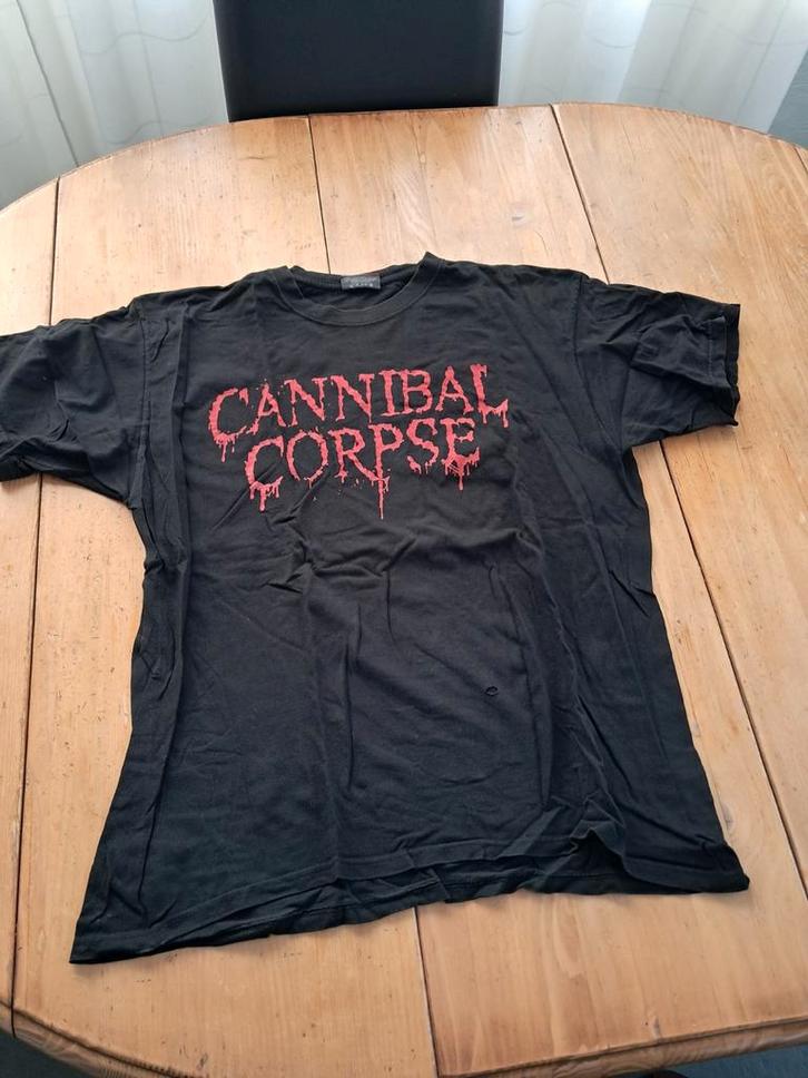 Cannibal Corpse T Shirt maat 2XL, Kleding | Heren, T-shirts, Overige maten, Zwart, Ophalen of Verzenden