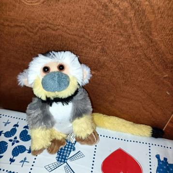 Apenheul Apeldoorn aap knuffeltje doodshoofd aapje  beschikbaar voor biedingen