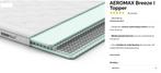 SWISS - AEROMAX Breeze 1 Toppers *****, Huis en Inrichting, Slaapkamer | Matrassen en Bedbodems, Ophalen, 90 cm, Eenpersoons, Nieuw