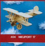 Nieuw modelbouw pakket: houten vliegtuig Nieuport 17, Hobby en Vrije tijd, Ophalen of Verzenden, Zo goed als nieuw, 1:72 tot 1:144