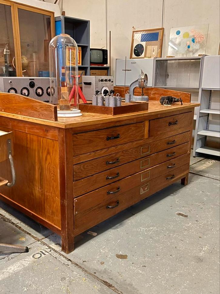 Vintage ladekast, Antiek en Kunst, Antiek | Meubels | Kasten, Ophalen