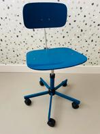Vintage designerstoel Kevi 2533 - Jorgen Rasmussen, Huis en Inrichting, Bureaustoelen, Ophalen, Gebruikt, Blauw, Bureaustoel