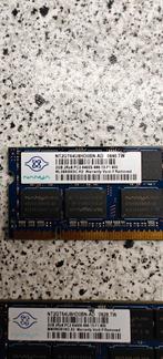 2x 2GB DDR2 SODIMM Laptop Geheugen, Computers en Software, RAM geheugen, Gebruikt, Ophalen of Verzenden, DDR2, 2 GB