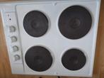 Elektrische kookplaat 4 kookzones, Witgoed en Apparatuur, Kookplaten, Ophalen, Gebruikt, 4 kookzones, Vrijstaand