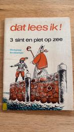 Leesboekje SINT EN PIET OP ZEE.  1974 AVI 1, Ophalen of Verzenden, Zo goed als nieuw, Fictie algemeen