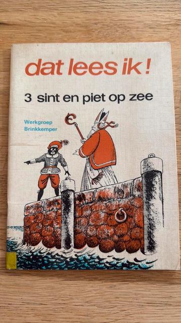 Leesboekje SINT EN PIET OP ZEE.  1974 AVI 1 beschikbaar voor biedingen