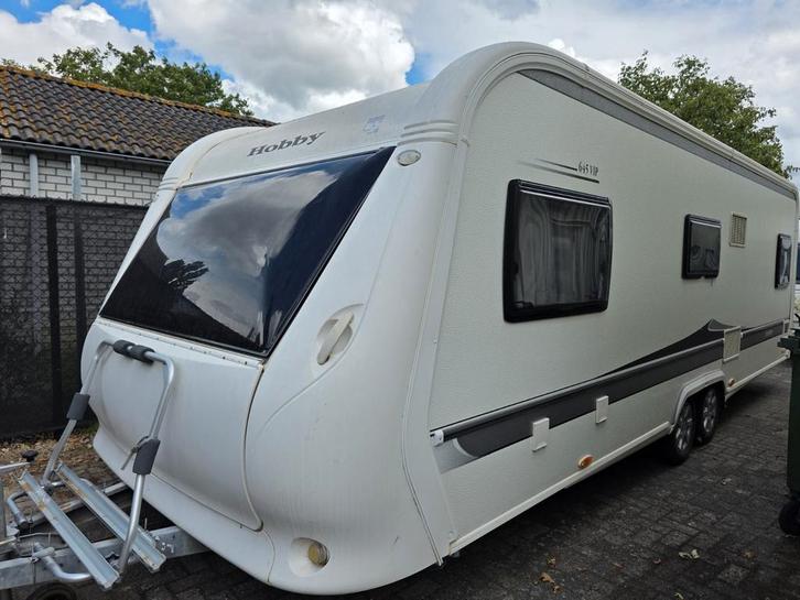 Hobby 645 vip model, Caravans en Kamperen, Overige Caravans en Kamperen, Ophalen