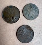 3 centen, Willem I + Willem III, Postzegels en Munten, Munten | Nederland, Ophalen of Verzenden, 1 cent, Setje