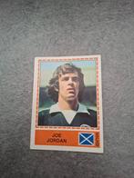 Panini sticker Euro 80 Italia. Speler Joe Jordan Schotland., Verzenden, Zo goed als nieuw, Sticker