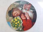 Rond schilderij  van MARIS V DOKKUM., Huis en Inrichting, Woonaccessoires | Schilderijen, Tekeningen en Foto's, Ophalen, Schilderij