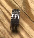 Ring zilver oxidyzed noosa Amsterdam arabesque 4 gr, Antiek en Kunst, Ophalen of Verzenden